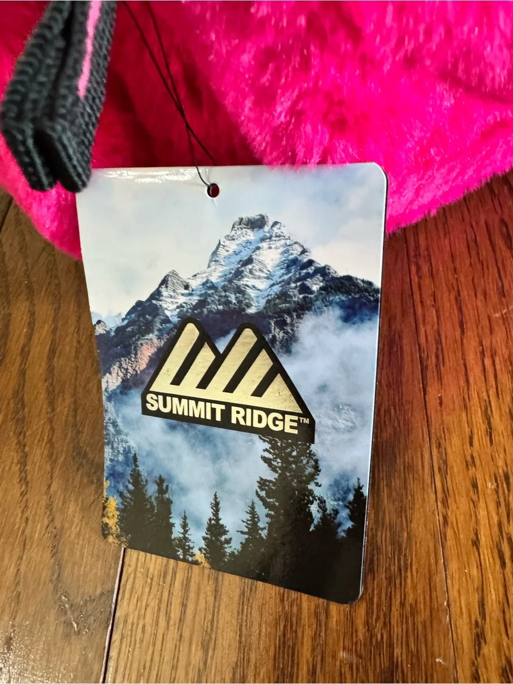 Fuchsia Plush Backpack - Soft Faux Fur (NWT)
